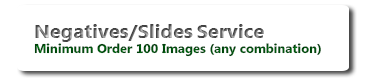Negatives Slides AV Service_Title